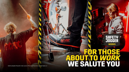 Vêtements de travail avec attitude : Découvrez la collection Safety Jogger x AC/DC
