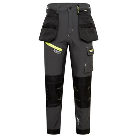 MEN'S SOFTSHELL WORKWEAR TROUSERS - AV061