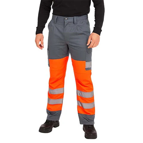 Pantalon de Travail Professionnel LEO Haute Visibilité