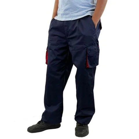 Mens Multi Pocket Cargo Trousers