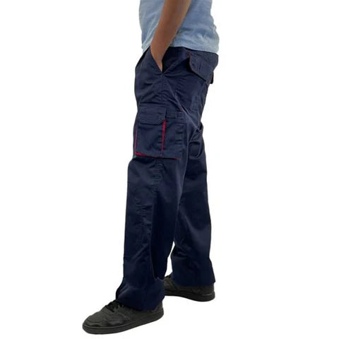 Mens Multi Pocket Cargo Trousers