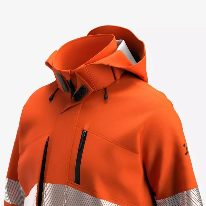 Veste en Softshell Haute Visibilité Hommes